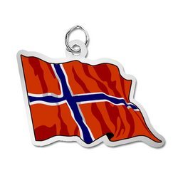 Norway Flag Charm