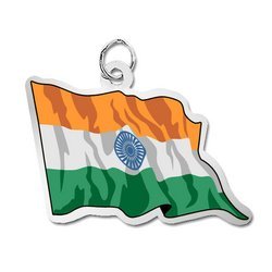 India Flag Charm