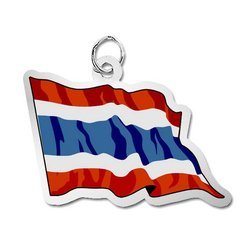 Thailand Flag Charm
