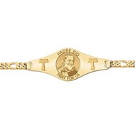 Padre Pio Bracelet with Franciscan Crosses "EXCLUSIVE"