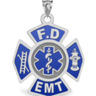 FIRE DEPARTMENT EMT CHARM
