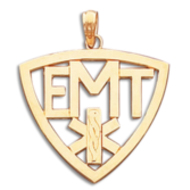 14K GOLD EMT PENDANT