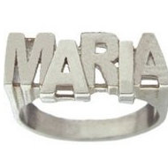 Woman's Name Ring