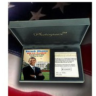 Barack Obama Inauguration - Photo Portrait Plaque "EXCLUSIVE"