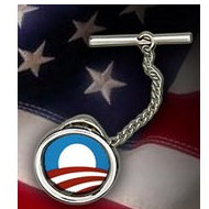 Barack Obama Logo Tie Tack "EXCLUSIVE"