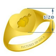 Heart Traditional Signet Ring