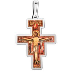 San Damiano Cross Religious Medal   EXCLUSIVE 