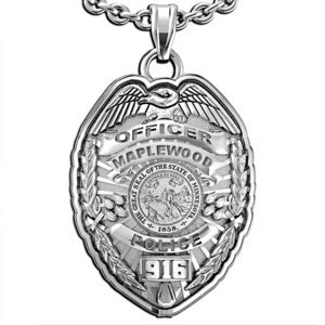 Personalized Minnesota Police Badge with Your Name  Rank  Number   Department