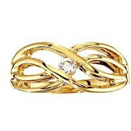 Mother's Ring with Single Birthstone
