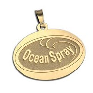Sideways Oval Logo Jewelry
