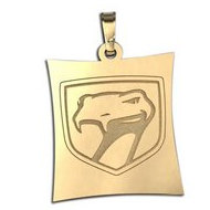 Curved Rectangle Logo Jewelry