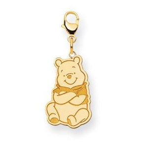 Disney Winnie the Pooh Lobster Clasp Medium Charm