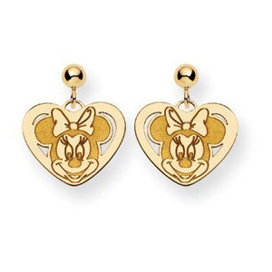 Disney Minnie Mouse Dangle Post Earrings