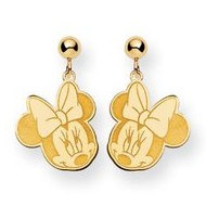 Disney Minnie Mouse Dangle Post Earrings