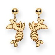 Disney Piglet Dangle Post  Earrings