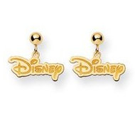 Disney Piglet Dangle Post  Earrings