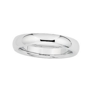 Platinum 3mm Comfort Fit Wedding Band