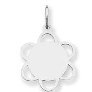 Sterling Silver Engravable Charm or Pendant