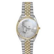 Men s Custom Swiss QuartzLine Photo Laser Watch