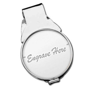 Engravable Stainless Steel Money Clip