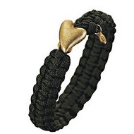 Soldier to Soldier Gold Plated Heart Bracelet