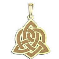 Sister Love Celtic Symbol Pendant
