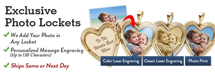 4 Photo Lockets