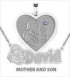 Mother with Son Pendants