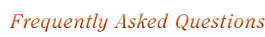 Commonly Asked Questions