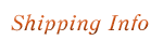 Shipping Info