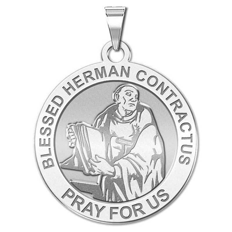 Blessed Herman Contractus Religious Medal 