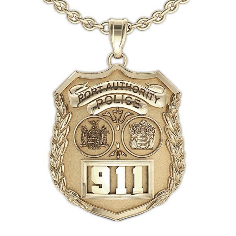 US Cop Badge For Kids Cop Badge with Chain Cop Necklace Special