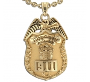Personalized New Jersey Sergeant Badge with Your Number   Department