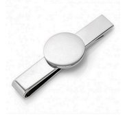 Engravable Stainless Steel Tie Bar