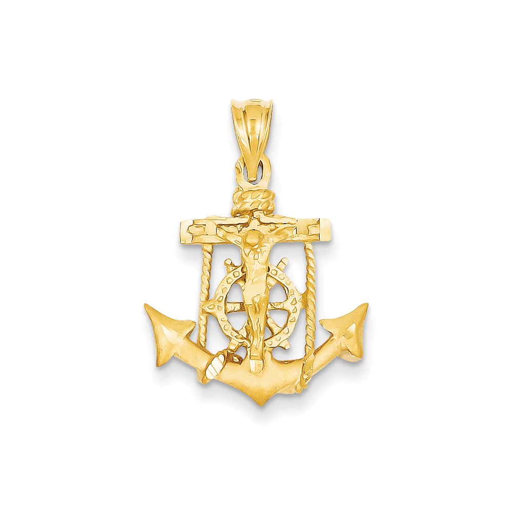 14k Mariners Cross Pendant PG95513