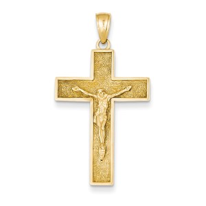 14k Crucifix Pendant