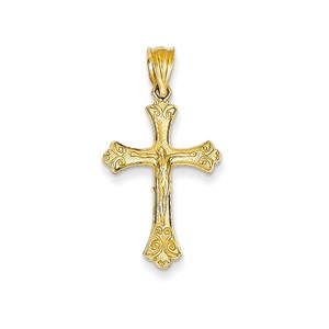 14k Crucifix Pendant