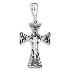 Sterling Silver Crucifix Pendant