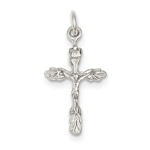 Sterling Silver INRI Crucifix Charm