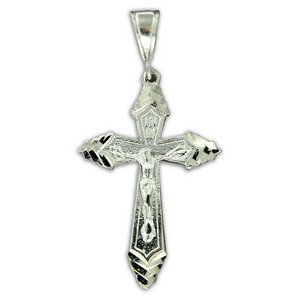 Sterling Silver Crucifix Cross Pendant