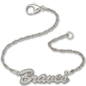 Atlanta Braves Logo Bracelet W  Bracelet