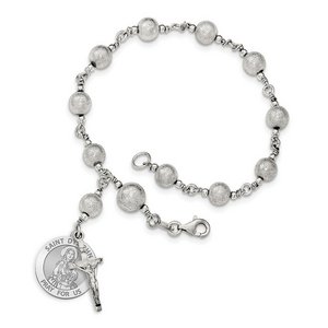 Saint Dymphna Rosary Bracelet  EXCLUSIVE 