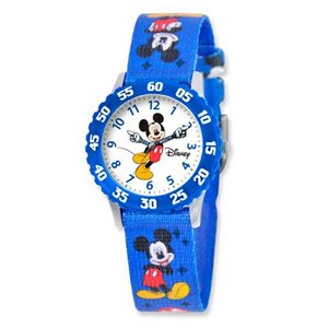 Mickey Mouse 8 4  Woven Band with Buckle Closure