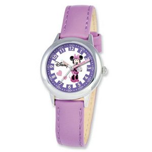 Minnie Mouse 8 4  Nylon Band with Velcro Closure