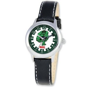 The Hulk 8 4  Leather Band With Buckle Closure