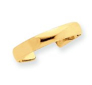 14k Yellow Gold Polished Toe Ring