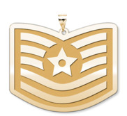 Unites States Air Force Technical Sergeant Pendant