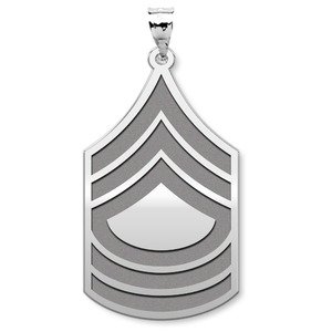 US Army National Guard Master Sergeant Pendant