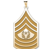 US Army National Guard  Command Sergeant Major Pendant