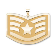 U S AirForce National Guard Air Force Staff Sergeant Pendant